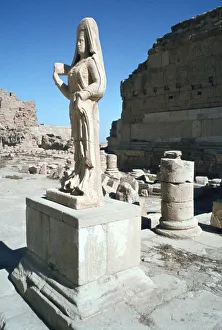 Büste einer parthischen Prinzessin, Hatra (al-Ḥadṛr), Irak, 1977