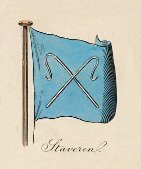 Dutch Flag Drucke: Staveren, 1838