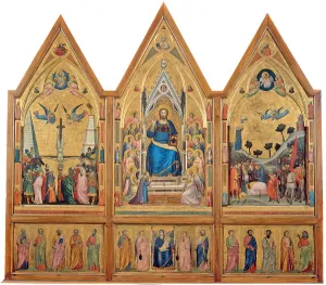 Giotto Di Bondone Artwork Drucke: Stefaneschi Triptych