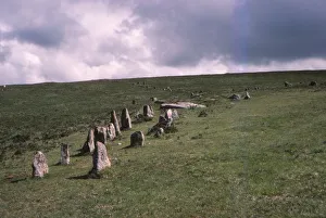 CM Dixon Artwork Drucke: Stone Alignment on Shovel Down