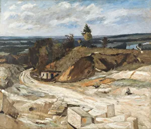 Steinbruch am Fluss Oise II, 1877. Schöpfer: Carl Fredrik Hill