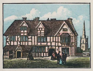 Warwickshire Tourist Attractions Drucke: Stratford-Upon Avon, c1910. Creator: Unknown