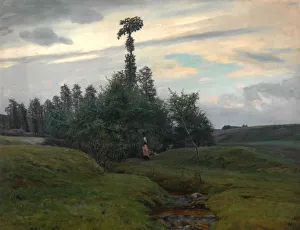 National Gallery Prague Collection Drucke: Stream (Odtekani), 1896