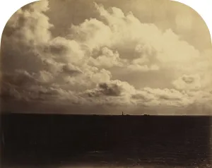 Cloud Formation Images Drucke: A Strong Breeze, Flying Clouds, c. 1863. Creator: Colonel Stuart Wortley