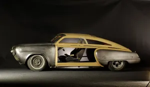Vintage Automobile Design Drucke: Studebaker custom 1961 - Unfinished project. Artist: Simon Clay