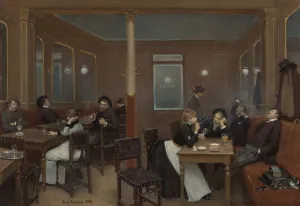 France Fine Art Images Drucke: Student pub