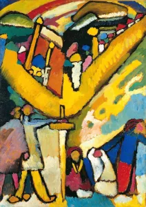 Wassily Kandinsky Biography Drucke: Studie fur Improvisation 8