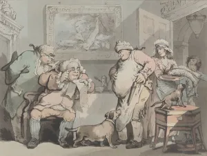 Bildende Schwervernährte, Oktober 1788. Erfinder: Samuel Alken