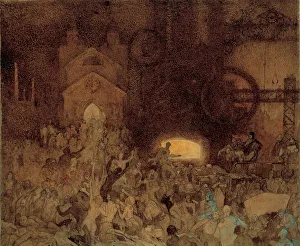 Allegory And Literature Prints Drucke: Study for The Age of Reason