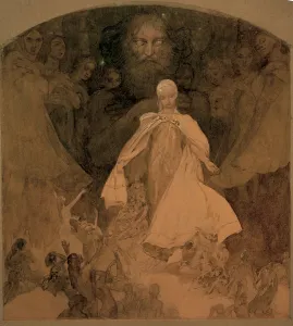 Mythology Illustration Drucke: Study for The Age of Wisdom