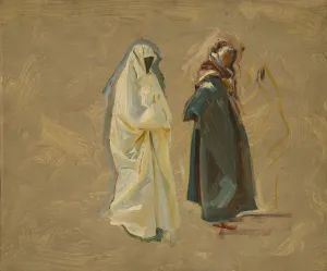Drucke von Studie zweier Beduinen, 1905/6 John Singer Sargent Drucke: Studie zweier Beduinen, 1905/06. Künstler: John Singer Sargent
