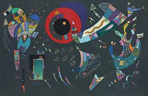 Expressionismus Drucke: Studie zu Umkreis, 1940. Künstler: Kandinsky, Wassily Wassiljewitsch (1866-1944)
