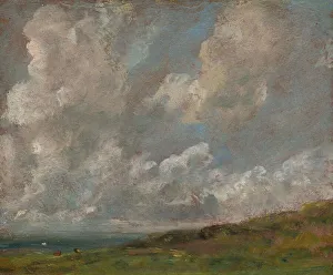 Studium der Wolken über einem Landschaften, ca 1821-22. Schöpfer : Johann Constable