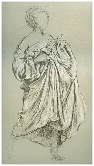 Frederic Leighton Artwork Drucke: Study of Daphnephoria, c1880-1882. Artist: Frederic Leighton