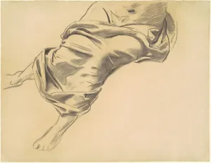 Studie einer umhängenden Figur, 1920 - 1925. Ersteller : John Singer Sargent