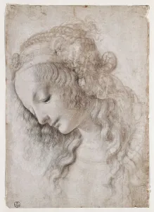 Female Portrait Study Drucke: Study Of Female Face