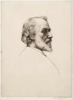 Studie eines Kopfes. Künstler: Charles Holroyd