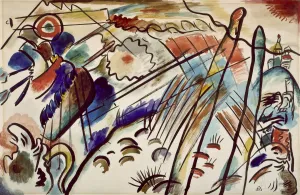 Entartete Kunst Collection Drucke: Study for Improvisation 28 (Second Version), 1912
