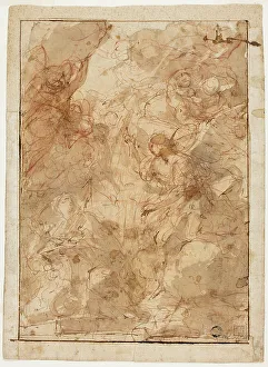 Pen And Ink Sketches Drucke: Study, n.d. Creator: Unknown
