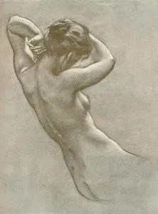 William Shakespeare Inspired Art Drucke: Study for Prospero Summoning Nymphs and Deities
