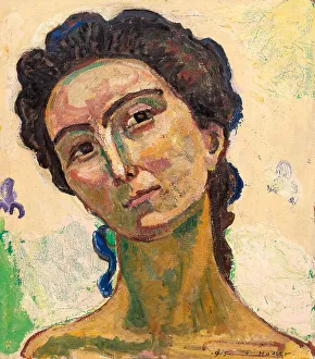 Swiss Fine Art Images Drucke: Study for View Into Infinity, 1915-1918. Creator: Hodler, Ferdinand (1853-1918)