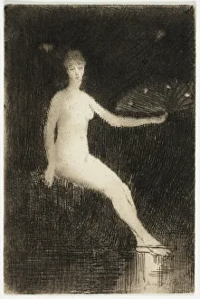 Sommer (Schwarz-Weiß-Version), 1888. Ersteller: Theodore Roussel