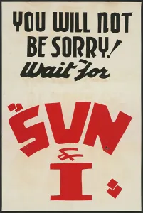 Sonne und ich, 193-. Erfinder unbekannt