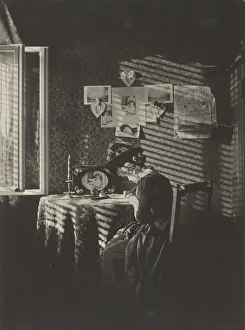 Alfred Stieglitz Photography Drucke: Sun Rays - Paula, Berlin, 1889, printed 1920 / 39. Creator: Alfred Stieglitz