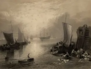 British Heritage Art Gallery Drucke: Sun Rising through Vapour. Creator: Unknown