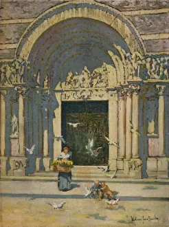 Sonnenlicht auf St.-Bartholomäus, 1917 (Künstler: William Jean Beauley)