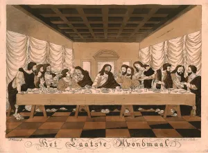 The Last Supper Drucke: The Last Supper. Creator: Wienink