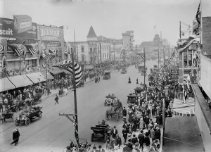 Surf Avenue - Cony Island zwischen 1910 und 1915, Kreatör: Bain News Service