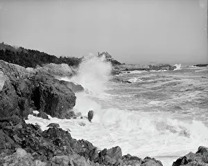 Klettern am Hakenkopf in Massachusetts 1910 Ersteller unbekannt