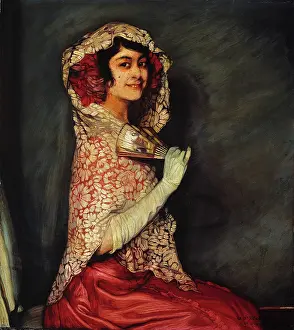 Ignacio Zuloaga Art Drucke: Surprise, c1910. Creator: Ignacio Zuloaga