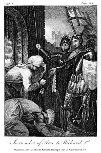 King Richard I Drucke: The surrender of Acre, 1804