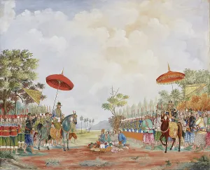 Southeast Asian History Drucke: A Surrender, early 20th century. Creator: Unknown