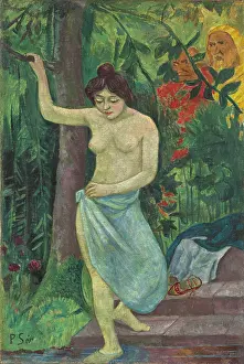Biblical Scenes In Fine Art Drucke: Susanna and the Elders, c1913. Creator: Serusier, Paul (1864-1927)
