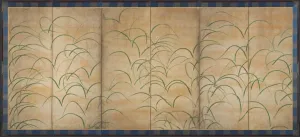 Japanese Ink Painting Drucke: Susuki Grass, c. 1525. Creator: Unknown