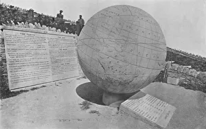 Black And White Prints UK Drucke: Swanage. - The Great Globe, c1910