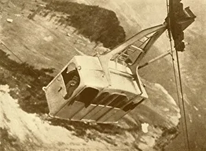 British Civil Engineering Drucke: A Swing into Space, c1930. Creator: James