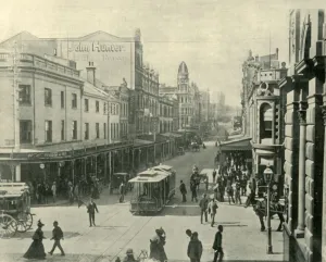 In Sydney, 1901. Schöpfer: Unbekannt.