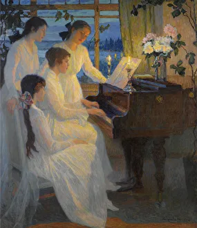 Russian Realism Art Drucke: Symphony
