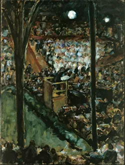Staatliche Museen Collection Berlin Drucke: Symphony of the Thousand (Symphony No. 8), 1912. Creator: Büttner, Erich (1889-1936)