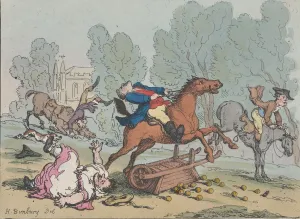 Symptome der Unruhe, 1807 (?). Ersteller: Thomas Rowlandson