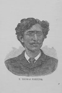 African American Activist Drucke: T. Thomas Fortune, 1891. Creator: Unknown