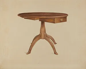 Tisch, 1937; Ersteller: Alfred H.Smith