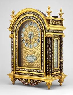 Tischuhr aus Frankreich um 1675 von André Charles Boll und Nicolas Grélin