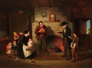 Nahmen der Volkszählung von 1854. Ersteller: Francis William Edmonds