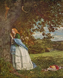 Der Sprechende Eiche von Tennyson, 1857, (um 1915). Künstler: William Maw Egley