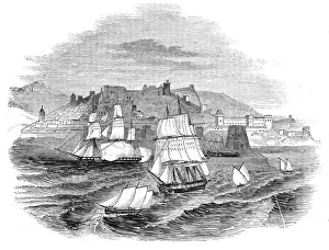 Mediterranean Sea Ports Drucke: Tangier, 1844. Creator: Unknown